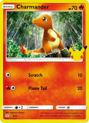 Charmander - 9/25 [McDonald's 25th Anniversary Promos]