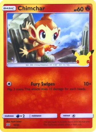 Chimchar - 12/25 [McDonald's 25th Anniversary Promos]