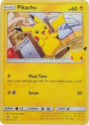 Pikachu - 25/25 [McDonald's 25th Anniversary Promos] Holofoil