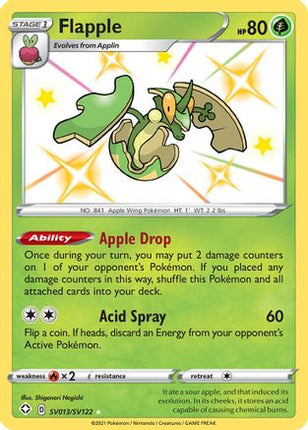 Flapple - SV013/SV122 [Shining Fates: Shiny Vault] Holofoil