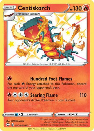 Centiskorch - SV019/SV122 [Shining Fates: Shiny Vault] Holofoil