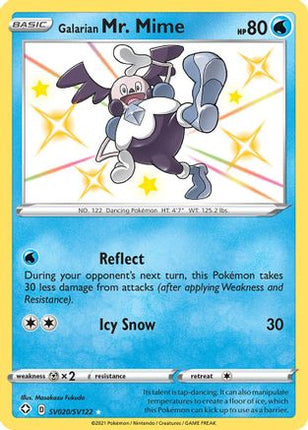 Galarian Mr. Mime - SV020/SV122 [Shining Fates: Shiny Vault] Holofoil