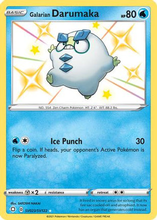 Galarian Darumaka - SV023/SV122 [Shining Fates: Shiny Vault] Holofoil