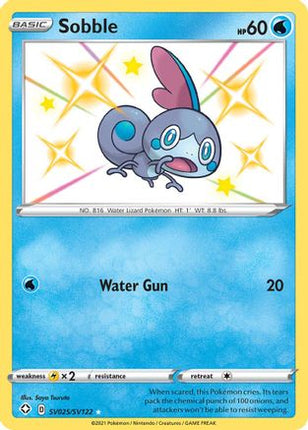 Sobble - SV025/SV122 [Shining Fates: Shiny Vault] Holofoil