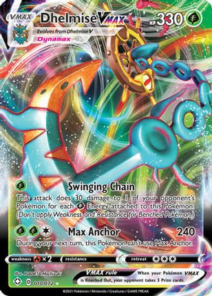 Dhelmise VMAX - 10/072 [Shining Fates] Holofoil