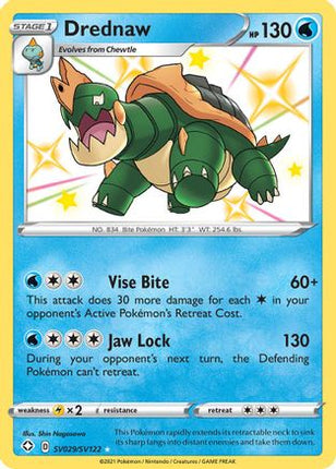 Drednaw - SV029/SV122 [Shining Fates: Shiny Vault] Holofoil
