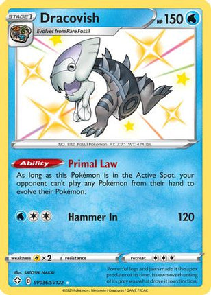 Dracovish - SV036/SV122 [Shining Fates: Shiny Vault] Holofoil