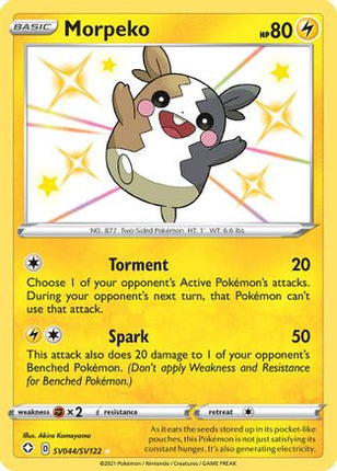 Morpeko - SV044/SV122 [Shining Fates: Shiny Vault] Holofoil