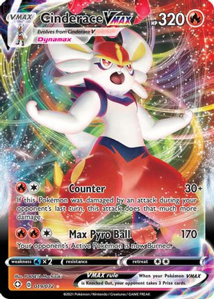 Cinderace VMAX - 19/072 [Shining Fates] Holofoil