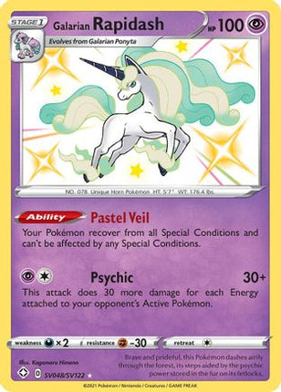 Galarian Rapidash - SV048/SV122 [Shining Fates: Shiny Vault] Holofoil