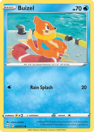 Buizel - 22/072 [Shining Fates]