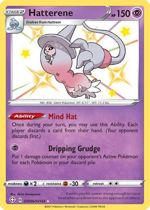 Hatterene - SV056/SV122 [Shining Fates: Shiny Vault] Holofoil