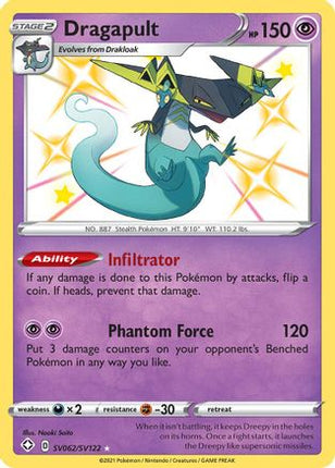 Dragapult - SV062/SV122 [Shining Fates: Shiny Vault] Holofoil