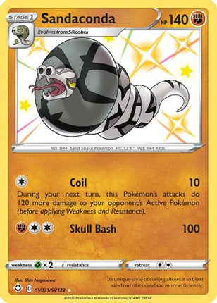 Sandaconda - SV071/SV122 [Shining Fates: Shiny Vault] Holofoil