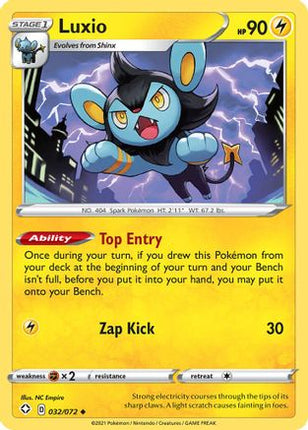 Luxio - 32/072 [Shining Fates] Reverse Holofoil
