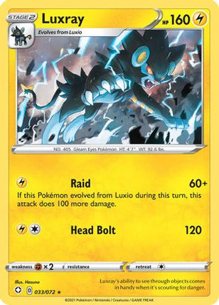 Luxray - 33/072 [Shining Fates] Holofoil