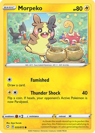 Morpeko (035) - 35/072 [Shining Fates]