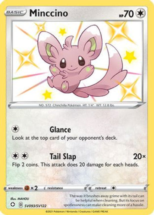 Minccino - SV093/SV122 [Shining Fates: Shiny Vault] Holofoil