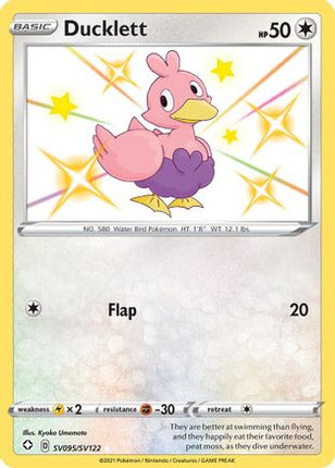 Ducklett - SV095/SV122 [Shining Fates: Shiny Vault] Holofoil