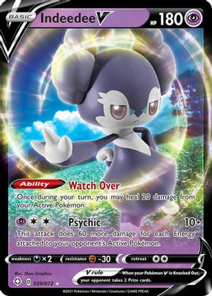 Indeedee V - 39/072 [Shining Fates] Holofoil
