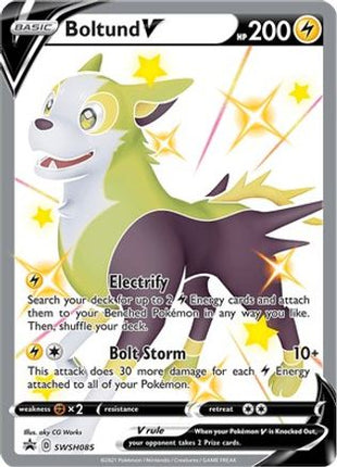 Boltund V - SWSH085 - SWSH085/null [SWSH: Sword & Shield Promo Cards] Holofoil