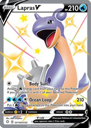 Lapras V - SV110/SV122 [Shining Fates: Shiny Vault] Holofoil