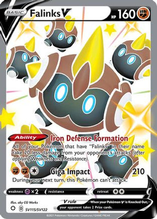 Falinks V - SV115/SV122 [Shining Fates: Shiny Vault] Holofoil