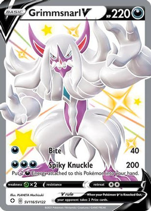 Grimmsnarl V - SV116/SV122 [Shining Fates: Shiny Vault] Holofoil