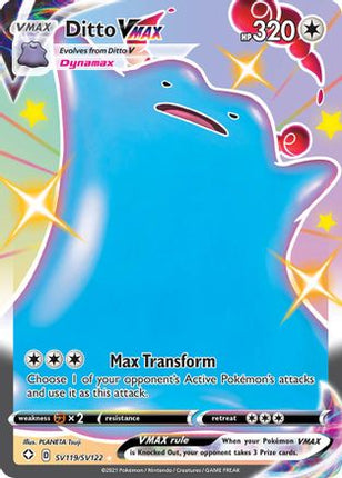 Ditto VMAX - SV119/SV122 [Shining Fates: Shiny Vault] Holofoil