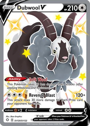 Dubwool V - SV120/SV122 [Shining Fates: Shiny Vault] Holofoil