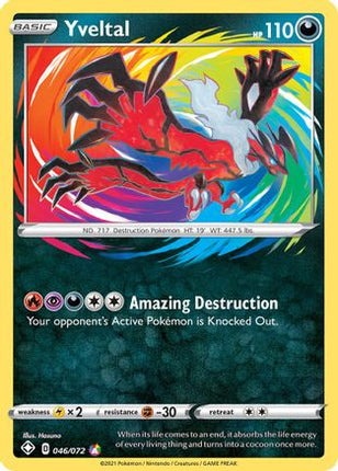 Yveltal - 46/072 [Shining Fates] Holofoil