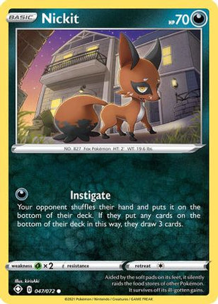 Nickit - 47/072 [Shining Fates]