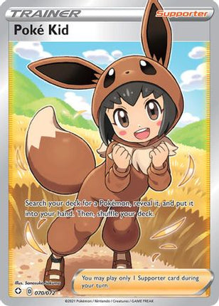 Poke Kid (Full Art) - 70/072 [Shining Fates] Holofoil