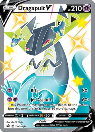 Dragapult V - SWSH096 - SWSH096/null [SWSH: Sword & Shield Promo Cards] Holofoil
