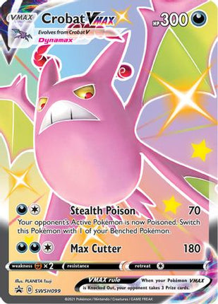 Crobat VMAX - SWSH099 - SWSH099/null [SWSH: Sword & Shield Promo Cards] Holofoil
