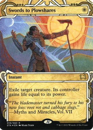 Swords to Plowshares (Foil Etched) [Strixhaven Mystical Archive] Foil