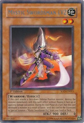 Mystic Swordsman LV2 (Rare) [SOD-EN011] Soul of the Duelist Unlimited