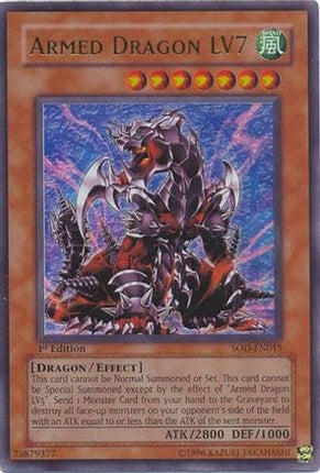 Armed Dragon LV7 (Ultra Rare) [SOD-EN015] Soul of the Duelist Unlimited