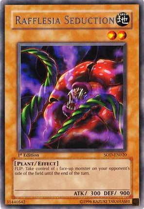 Rafflesia Seduction (Rare) [SOD-EN020] Soul of the Duelist 1st Edition