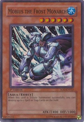 Mobius the Frost Monarch (Super Rare) [SOD-EN022] Soul of the Duelist 1st Edition