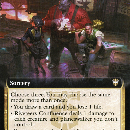 Riveteers Confluence (Extended Art) [New Capenna Commander]