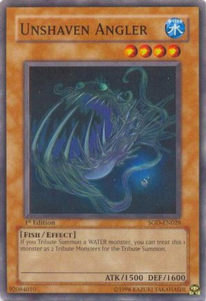 Unshaven Angler (Common / Short Print) [SOD-EN028] Soul of the Duelist Unlimited