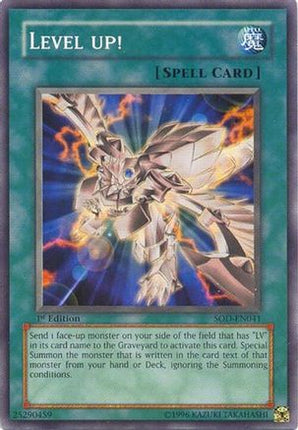Level Up! (Common / Short Print) [SOD-EN041] Soul of the Duelist 1st Edition