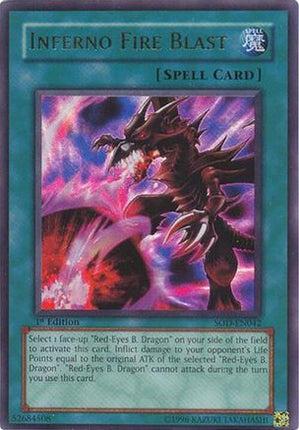 Inferno Fire Blast (Ultra Rare) [SOD-EN042] Soul of the Duelist 1st Edition