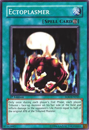 Ectoplasmer (Super Rare) [SOD-EN043] Soul of the Duelist 1st Edition