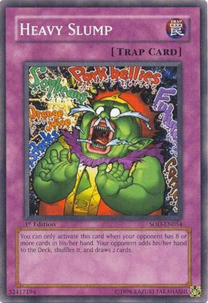 Heavy Slump (Common / Short Print) [SOD-EN054] Soul of the Duelist Unlimited