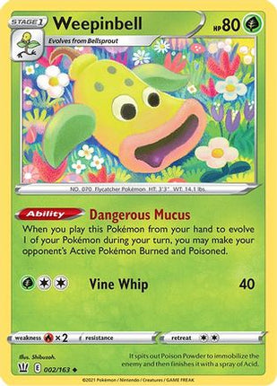 Weepinbell - 2/163 [SWSH05: Battle Styles]