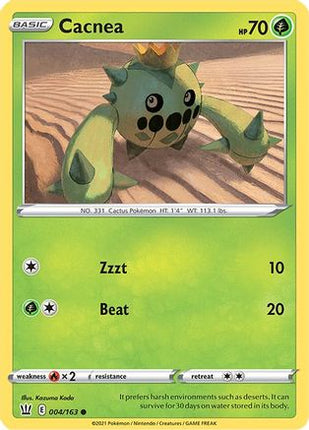 Cacnea - 4/163 [SWSH05: Battle Styles] Reverse Holofoil