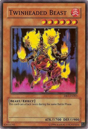 Twinheaded Beast [DBT-EN003] Super Rare