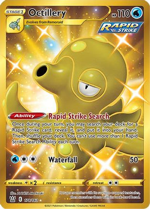Octillery (Secret) - 178/163 [SWSH05: Battle Styles] Holofoil
